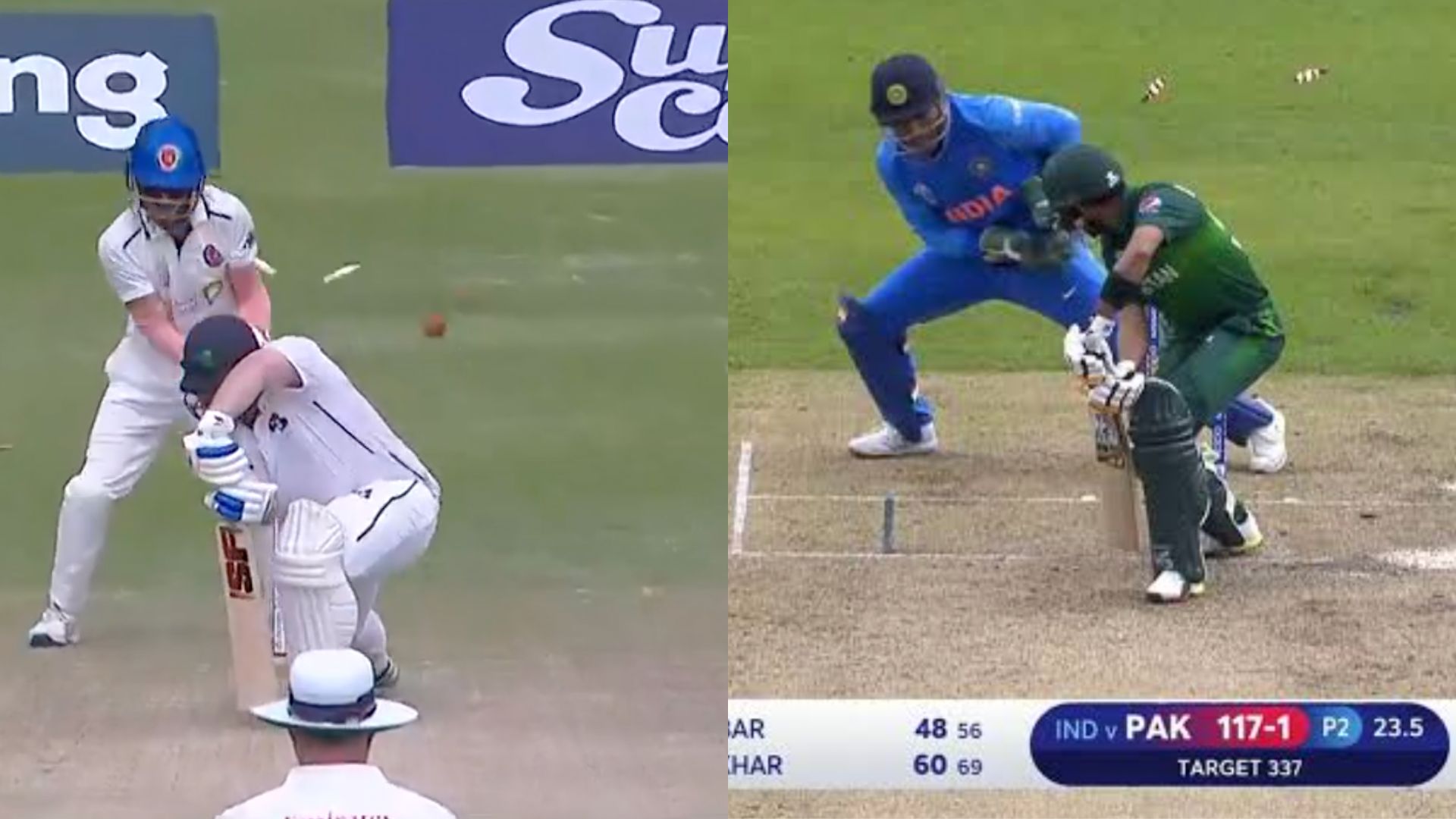 [Watch] Zahir Khan Recreates Kuldeep Yadav's Iconic Babar Azam Dismissal In AFG Vs IRE Test